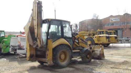 Экскаватор - погрузчик CATERPILLAR 428F, 2013 купить в компании Рабочие Машины