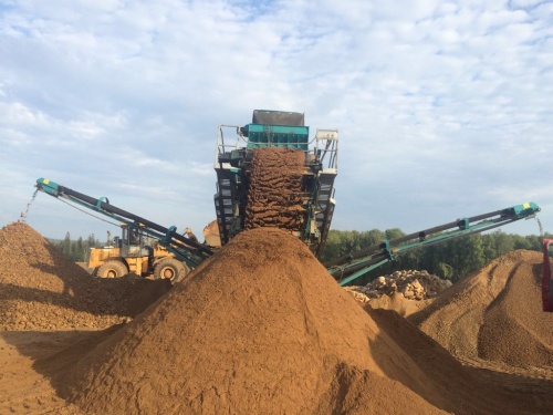 Грохот POWERSCREEN Chieftain 2100X track купить в компании Рабочие Машины