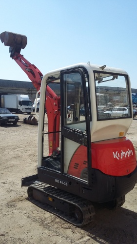 Мини-экскаватор KUBOTA KX 41-3S купить в компании Рабочие Машины