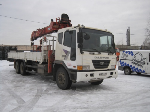 Кран-манипулятор DAEWOO NOVUS купить в компании Рабочие Машины