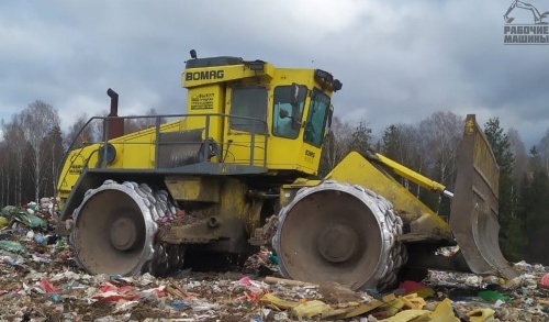 Уплотнитель мусора BOMAG BC972 RB купить в компании Рабочие Машины