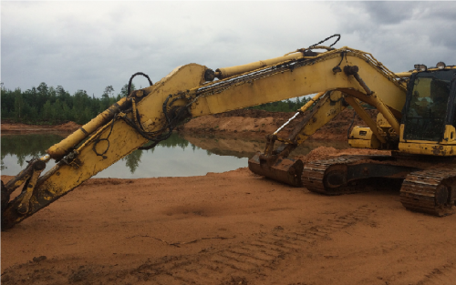 Гусеничный экскаватор KOMATSU PC210LC-7 купить в компании Рабочие Машины