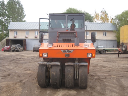 Каток дорожный (пневмоколесный) HAMM GRW 15 купить в компании Рабочие Машины