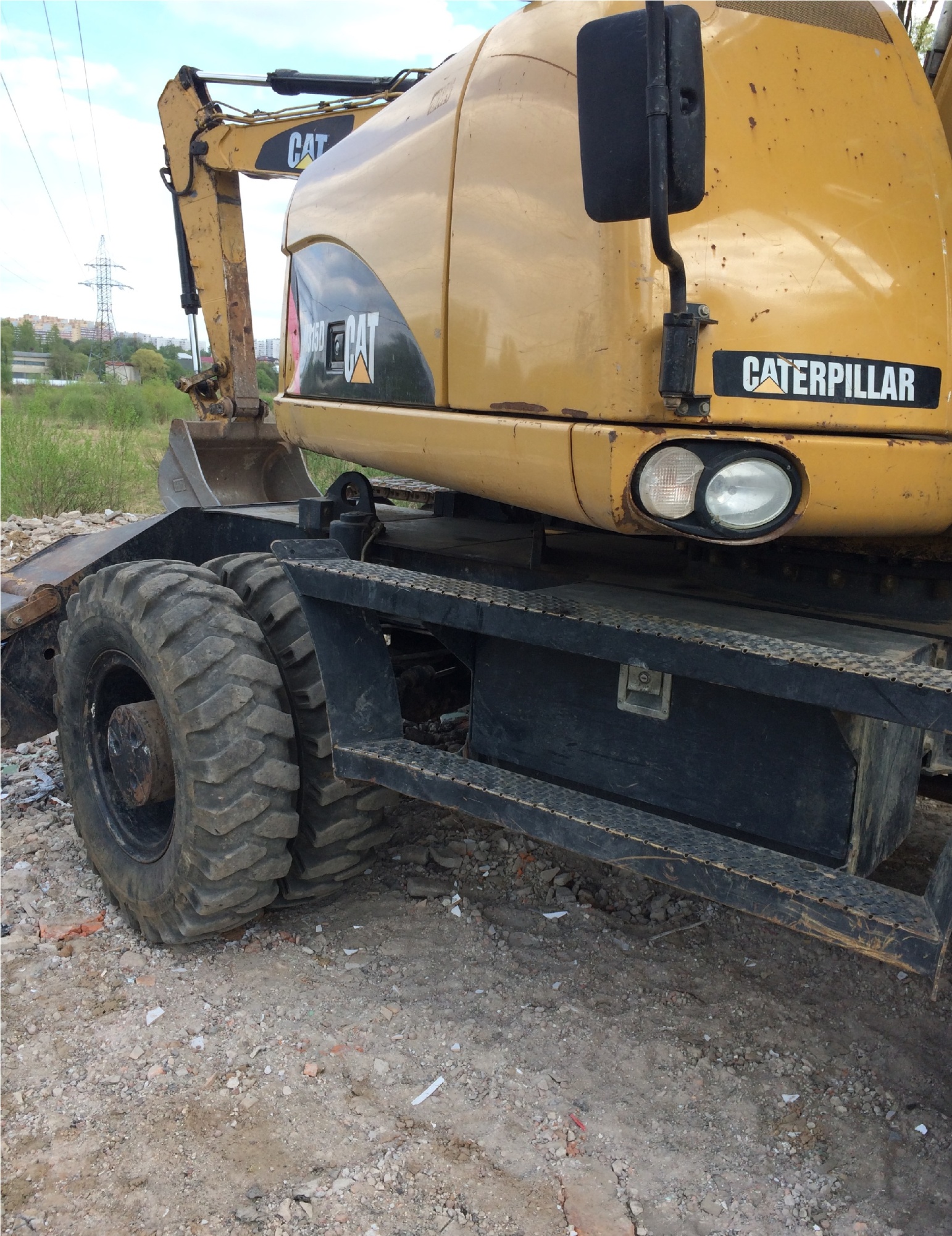 Колесный экскаватор CATERPILLAR M315D купить в компании Рабочие Машины