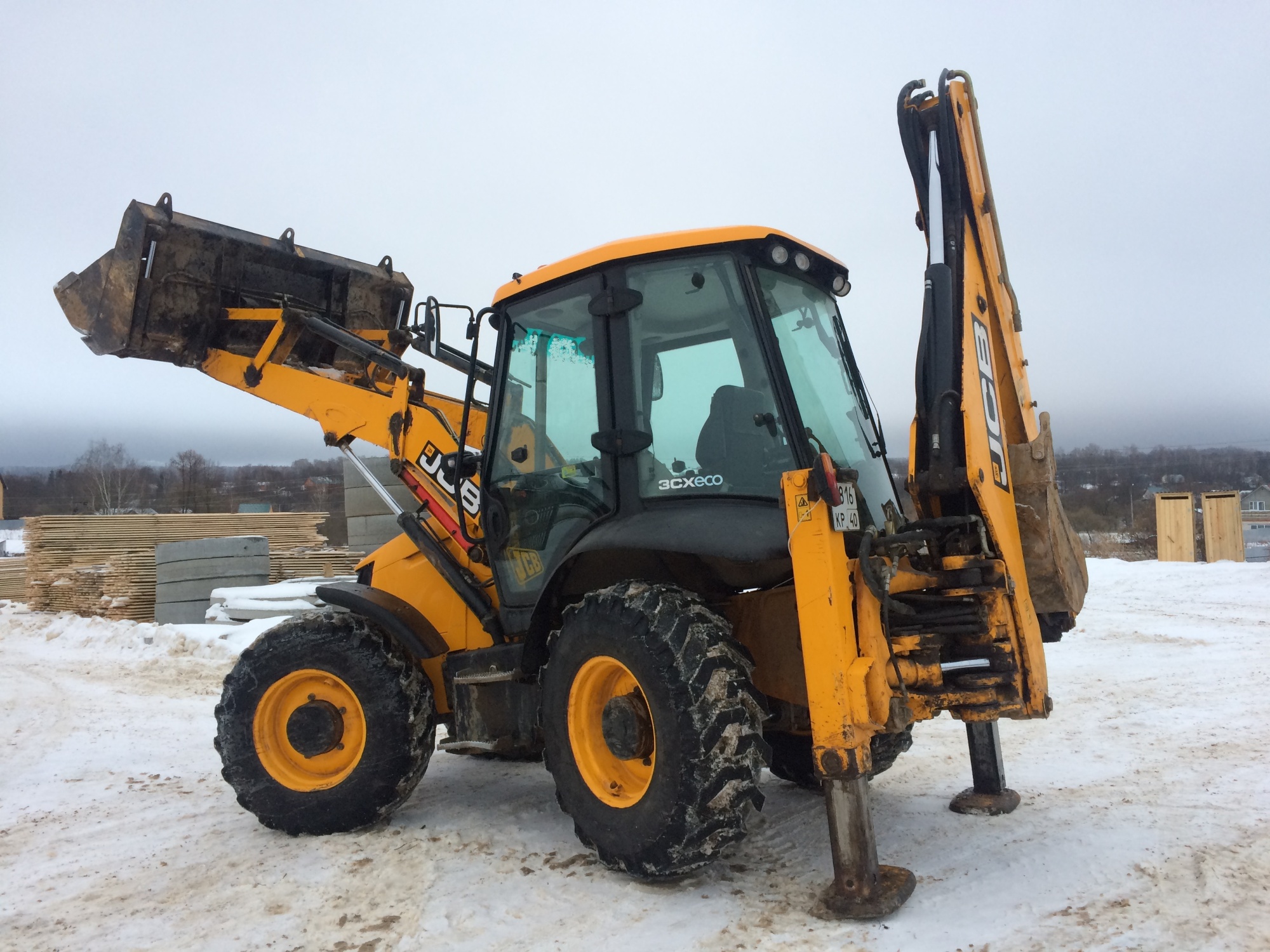 Экскаватор - погрузчик JCB 3CX Super SM купить в компании Рабочие Машины