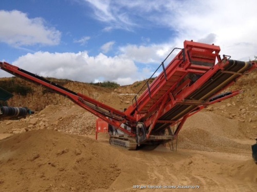 Грохот SANDVIK QA440 (Extec S-6) 2012 г купить в компании Рабочие Машины