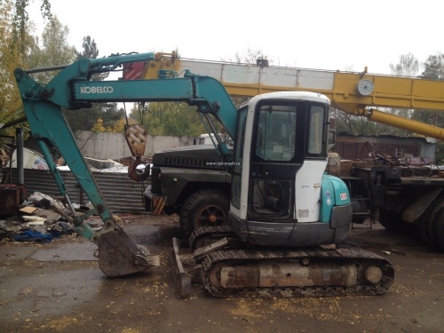 Мини - экскаватор гусеничный KOBELCO SK50SR-3 купить в компании Рабочие Машины