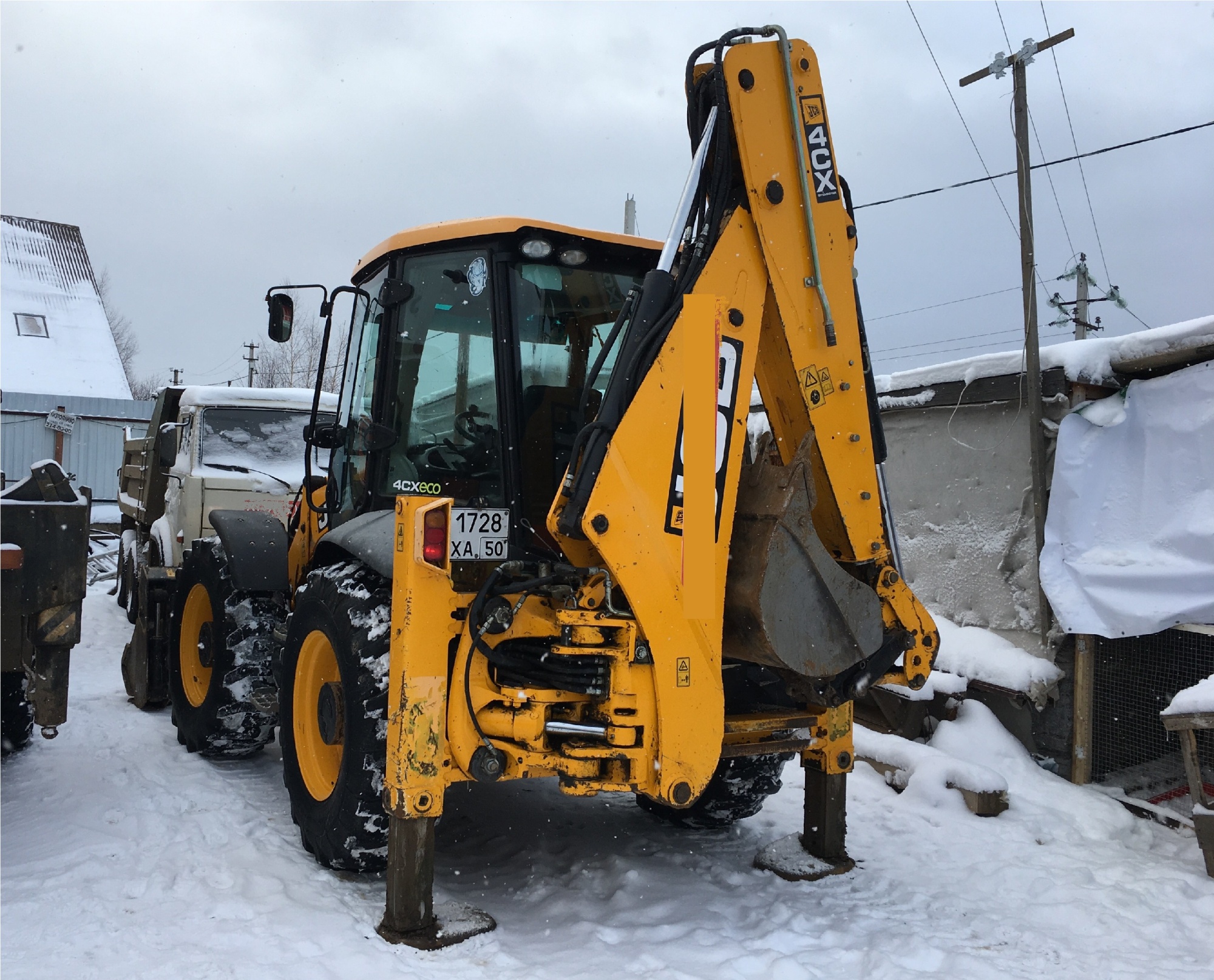 Экскаватор - погрузчик JCB 4 CX-4WS-SM купить в компании Рабочие Машины