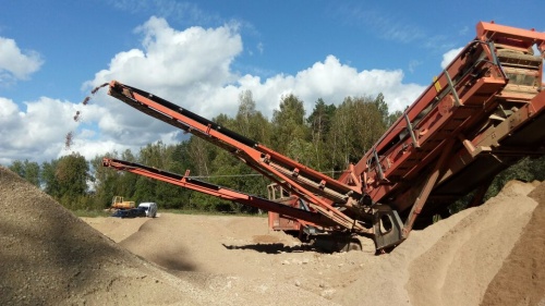 Грохот SANDVIK QA450 (Extec S-7) купить в компании Рабочие Машины