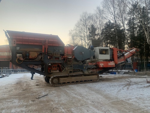 Щековая дробилка Sandvik 331 купить в компании Рабочие Машины