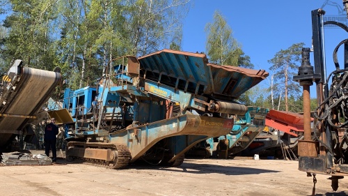 Конусная дробилка TEREX-PEGSON 1000 MXT купить в компании Рабочие Машины
