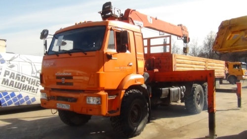 Кран - манипулятор Kanglim KS1256G-II 2011г. купить в компании Рабочие Машины