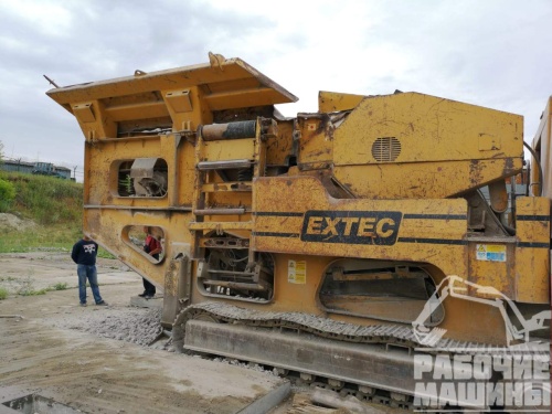 Дробилка щековая EXTEC C-12+ купить в компании Рабочие Машины
