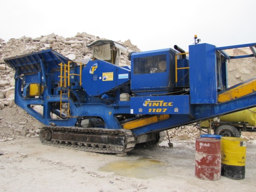 дробилка щековая SANDVIK QJ330 (FINTEC F1107) купить в компании Рабочие Машины