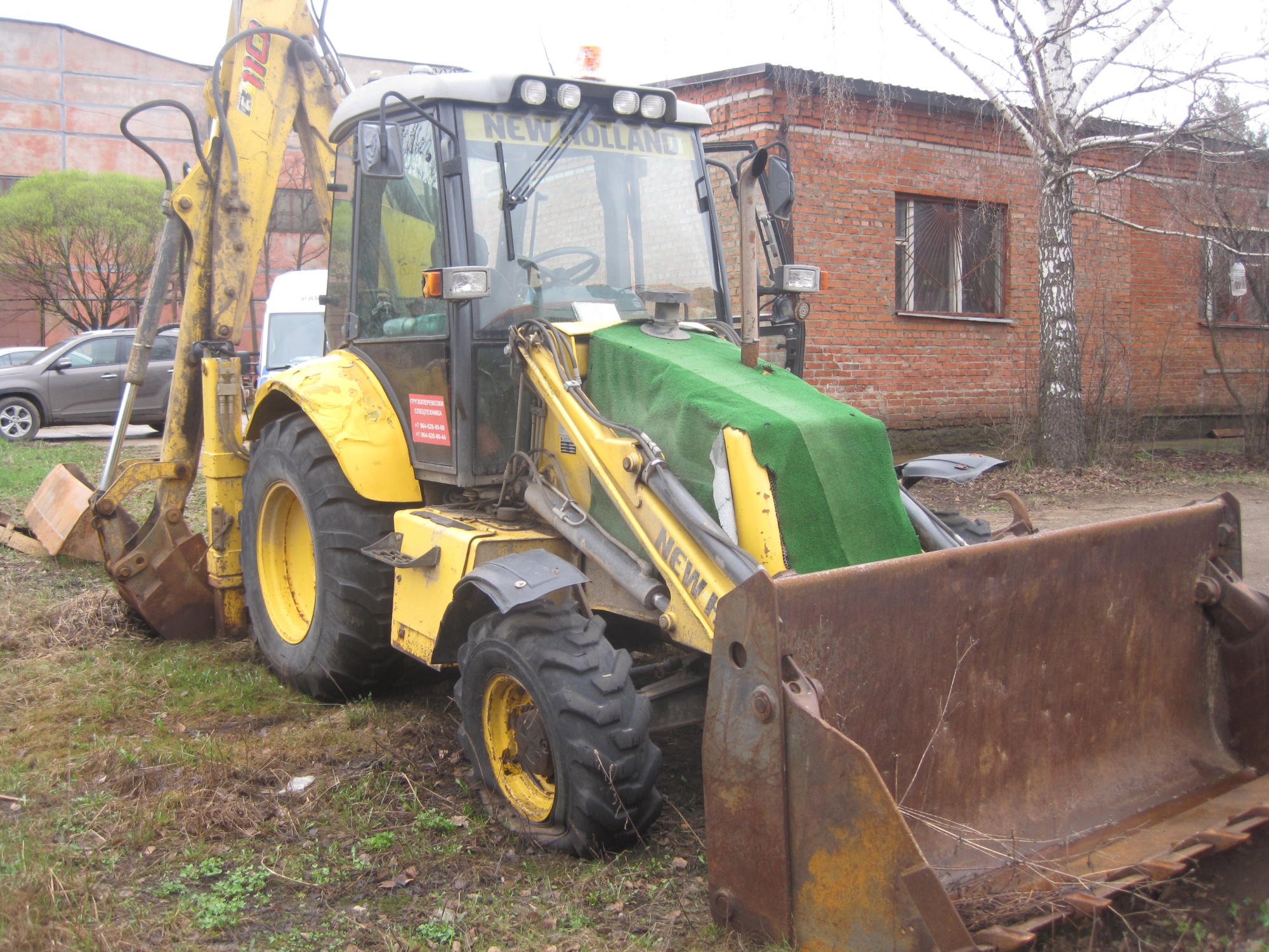Экскаватор-погрузчик NEW HOLLAND B110 купить в компании Рабочие Машины