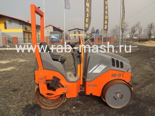 Каток HAMM HD10C VV купить в компании Рабочие Машины