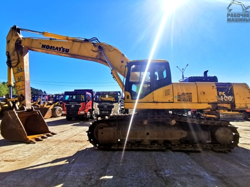 Гусеничный экскаватор KOMATSU PC 400 купить в компании Рабочие Машины