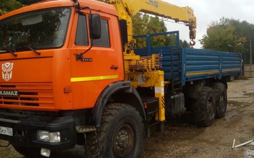 Манипулятор на базе КАМАЗ 43119 купить в компании Рабочие Машины
