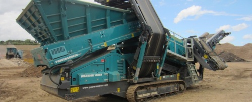 Грохот двухдековый Powerscreen Warrior 1400X купить в компании Рабочие Машины