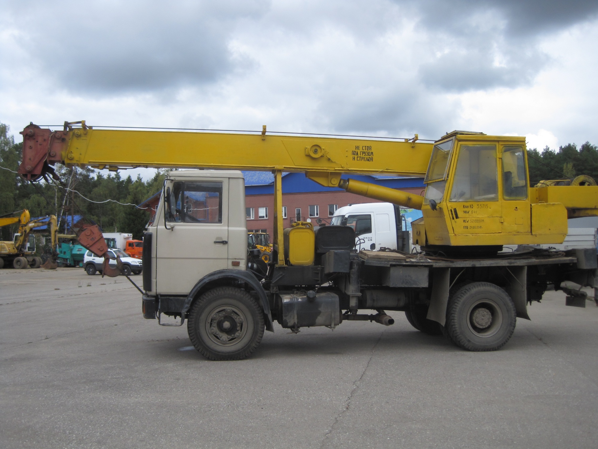 Автокран ИВАНОВЕЦ КС-35715 купить в компании Рабочие Машины