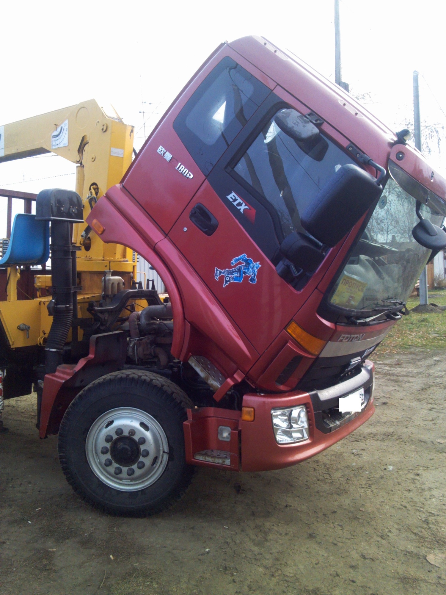 Кран-манипулятор FOTON CLW5160JSQB3 купить в компании Рабочие Машины