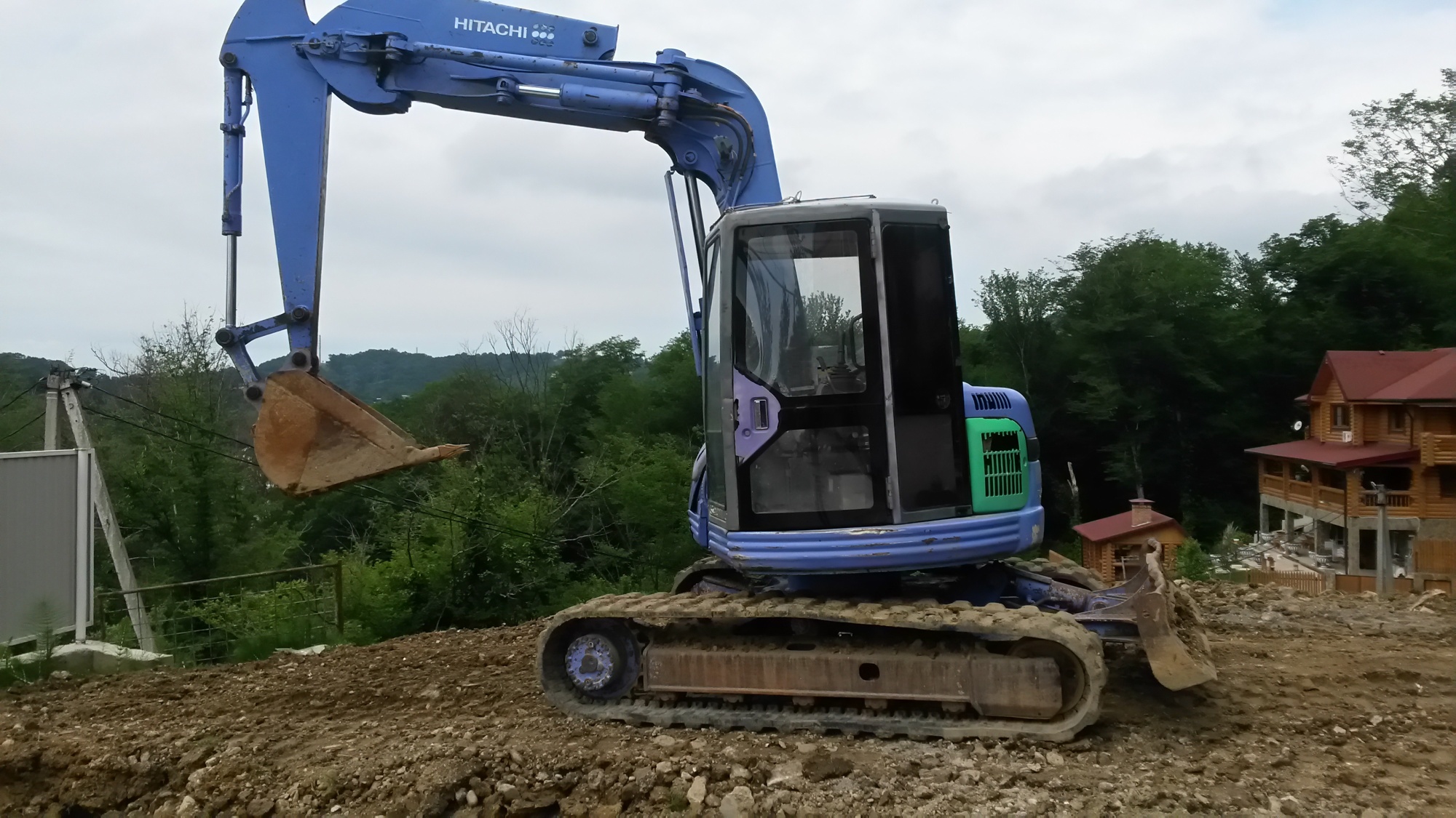 миниэкскаватор Hitachi EX75UR купить в компании Рабочие Машины