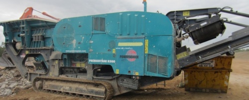 Дробилка щековая Powerscreen Premiertrack 300 купить в компании Рабочие Машины