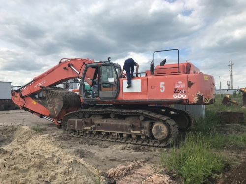 Гусеничный экскаватор HITACHI ZAXIS 600LC, 2005 г. купить в компании Рабочие Машины