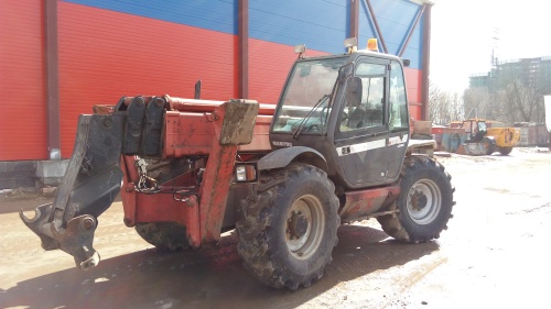 Телескопический погрузчик MANITOU MT-X 1740 SLT 2006 г купить в компании Рабочие Машины