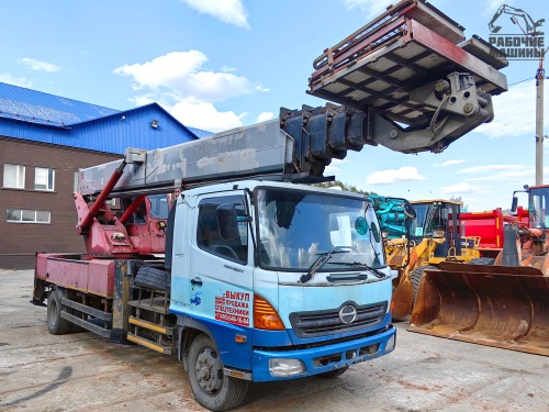 Автовышка SEIN на базе Hino Ranger купить в компании Рабочие Машины