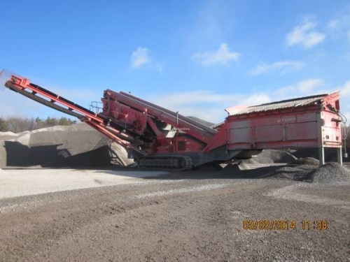 грохот мобильный TEREX Finlay 693 купить в компании Рабочие Машины
