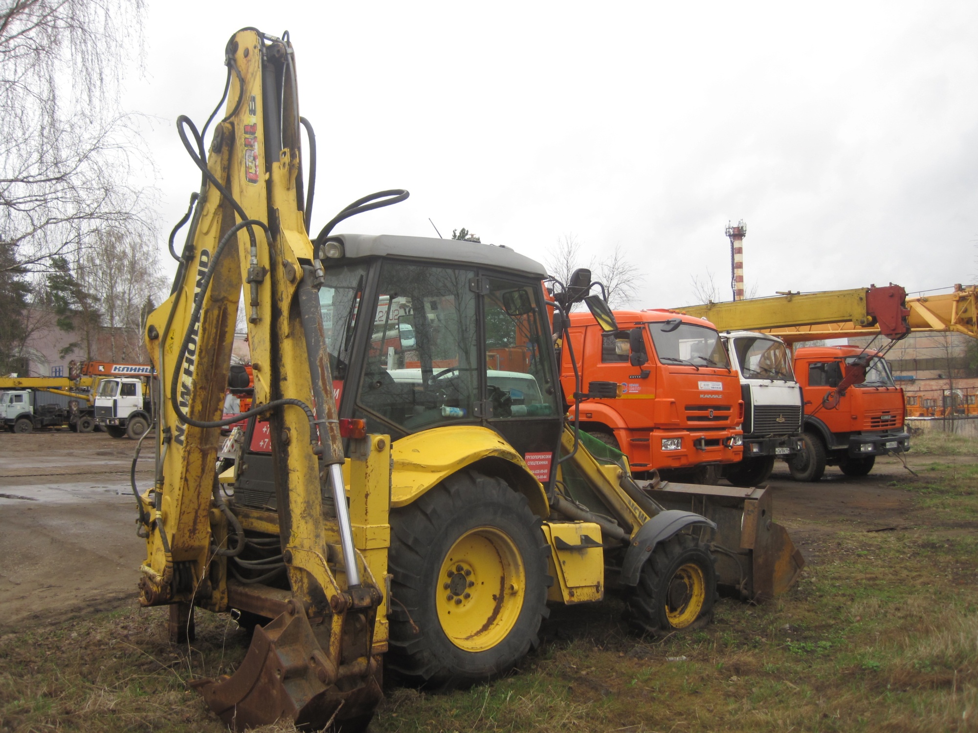 Экскаватор-погрузчик NEW HOLLAND B110 купить в компании Рабочие Машины