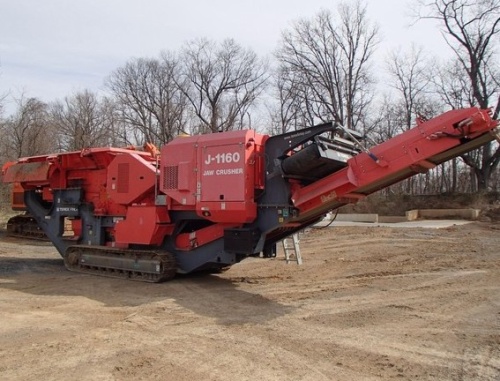 Щековая дробилка Terex Finlay J1160 купить в компании Рабочие Машины