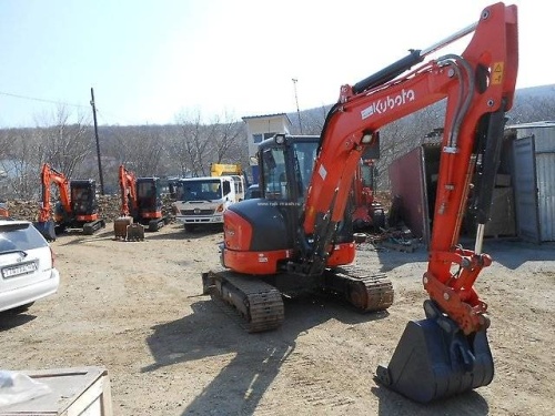 Мини-экскаватор KUBOTA U48-4 купить в компании Рабочие Машины