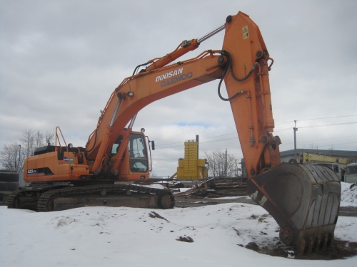 Гусеничный экскаватор DOOSAN / DAEWOO SOLAR 420LC-V 2001г купить в компании Рабочие Машины