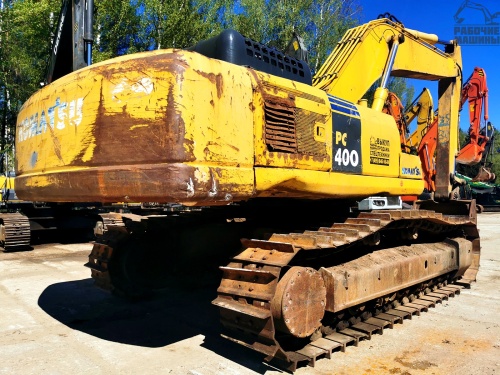 Гусеничный экскаватор KOMATSU PC 400 купить в компании Рабочие Машины