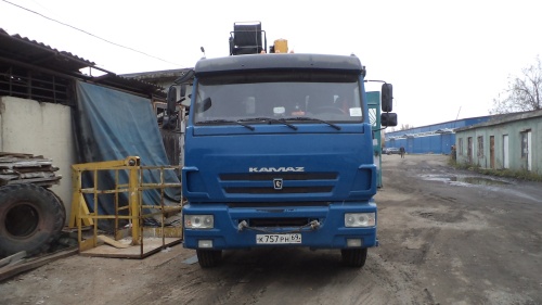 Кран - манипулятор SOOSAN SCS736LII купить в компании Рабочие Машины