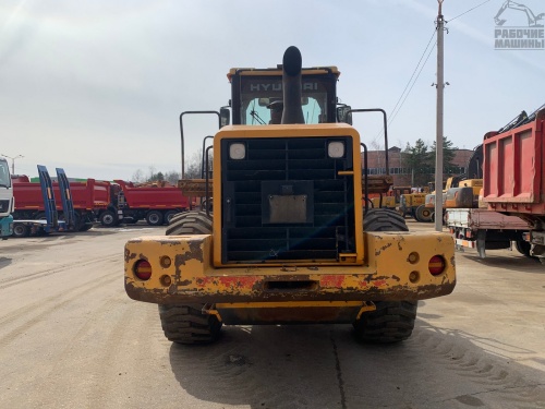 Фронтальный погрузчик Hyundai HL760 купить в компании Рабочие Машины