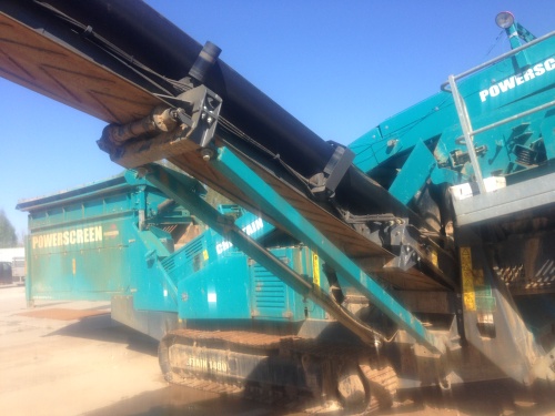 Грохот POWERSCREEN Chieftain 1400(Track) купить в компании Рабочие Машины