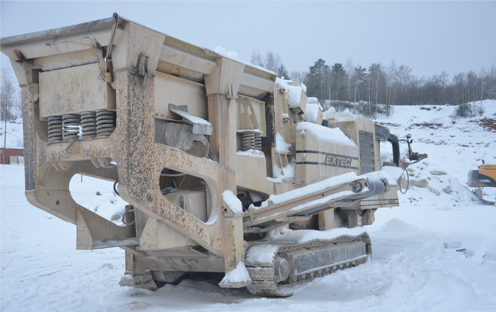 Роторная дробилка EXTEC Impactor купить в компании Рабочие Машины