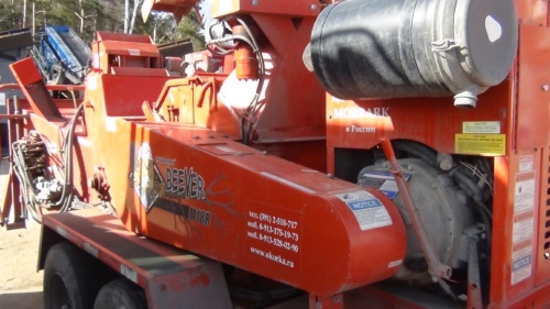 Дробилка для дерева MORBARK BEEVER M18R, 2014 г. купить в компании Рабочие Машины