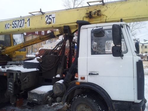 автокран Машека КС-55272-1 (на базе МАЗ) купить в компании Рабочие Машины