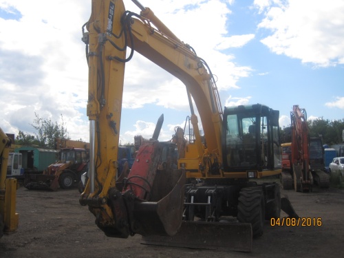 Колесный экскаватор JCB JS175W купить в компании Рабочие Машины