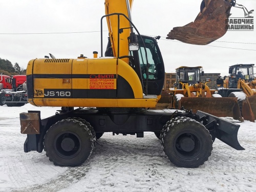 Колесный экскаватор JCB JS 160W купить в компании Рабочие Машины