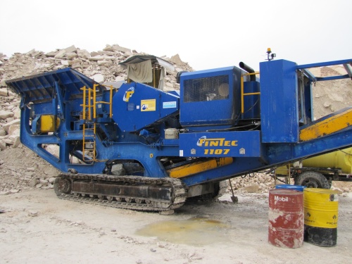дробилка щековая SANDVIK QJ330 (FINTEC F1107) купить в компании Рабочие Машины