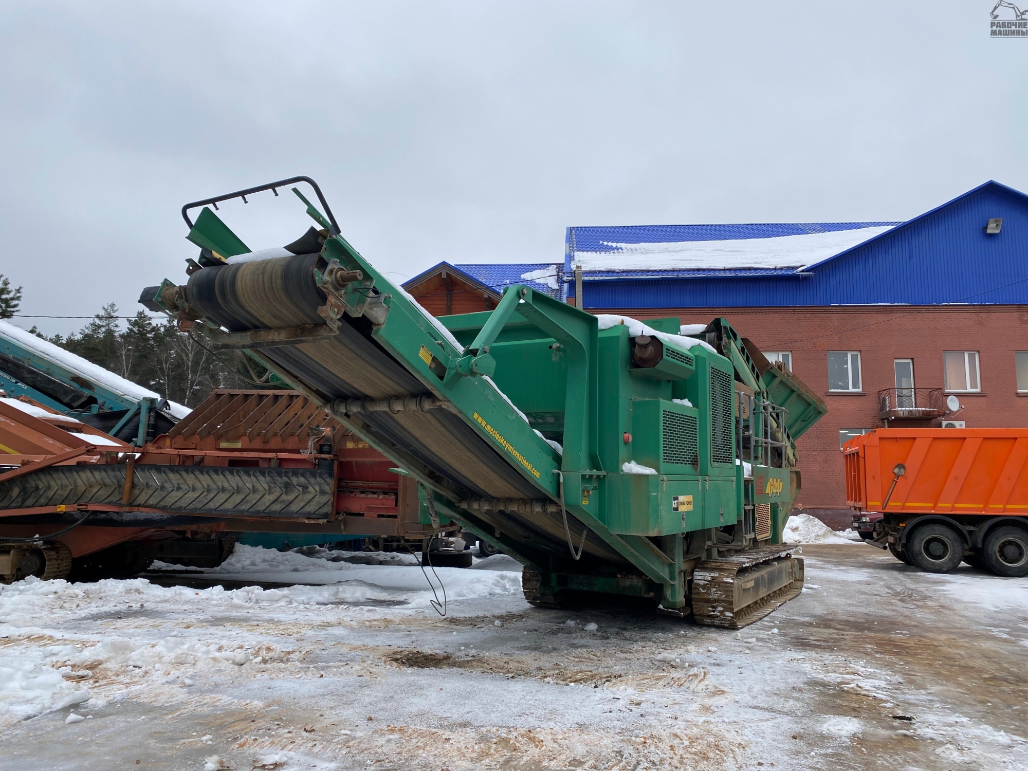 Дробилка конусная McCloskey C 44 купить в компании Рабочие Машины