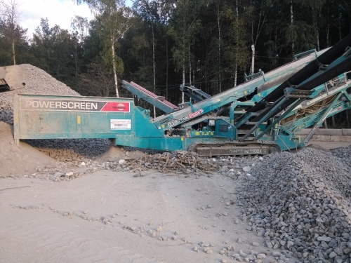грохот мобильный powerscreen chieftain 2100 купить в компании Рабочие Машины