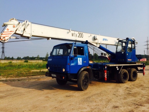 Автокран камаз установка Liebherr MTA200 купить в компании Рабочие Машины