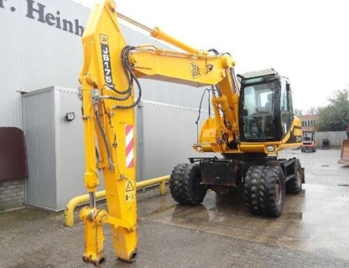 Колесный экскаватор JCB JS160W купить в компании Рабочие Машины