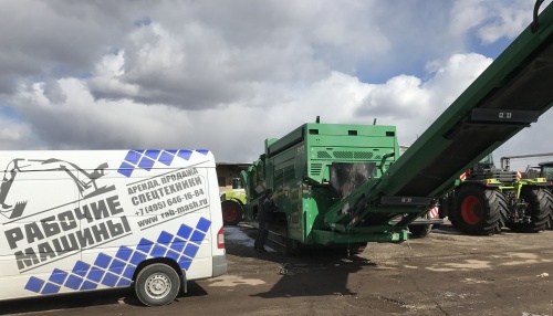 Грохот барабанный McCLOSKEY Trommel RET 512 2013 г/в купить в компании Рабочие Машины